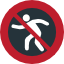 :no_pedestrians: